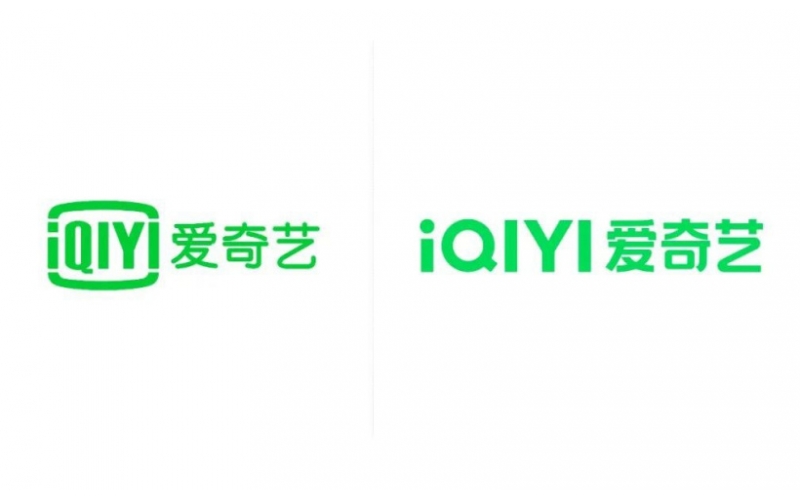 近日知名視頻平臺愛奇藝更新標志設計